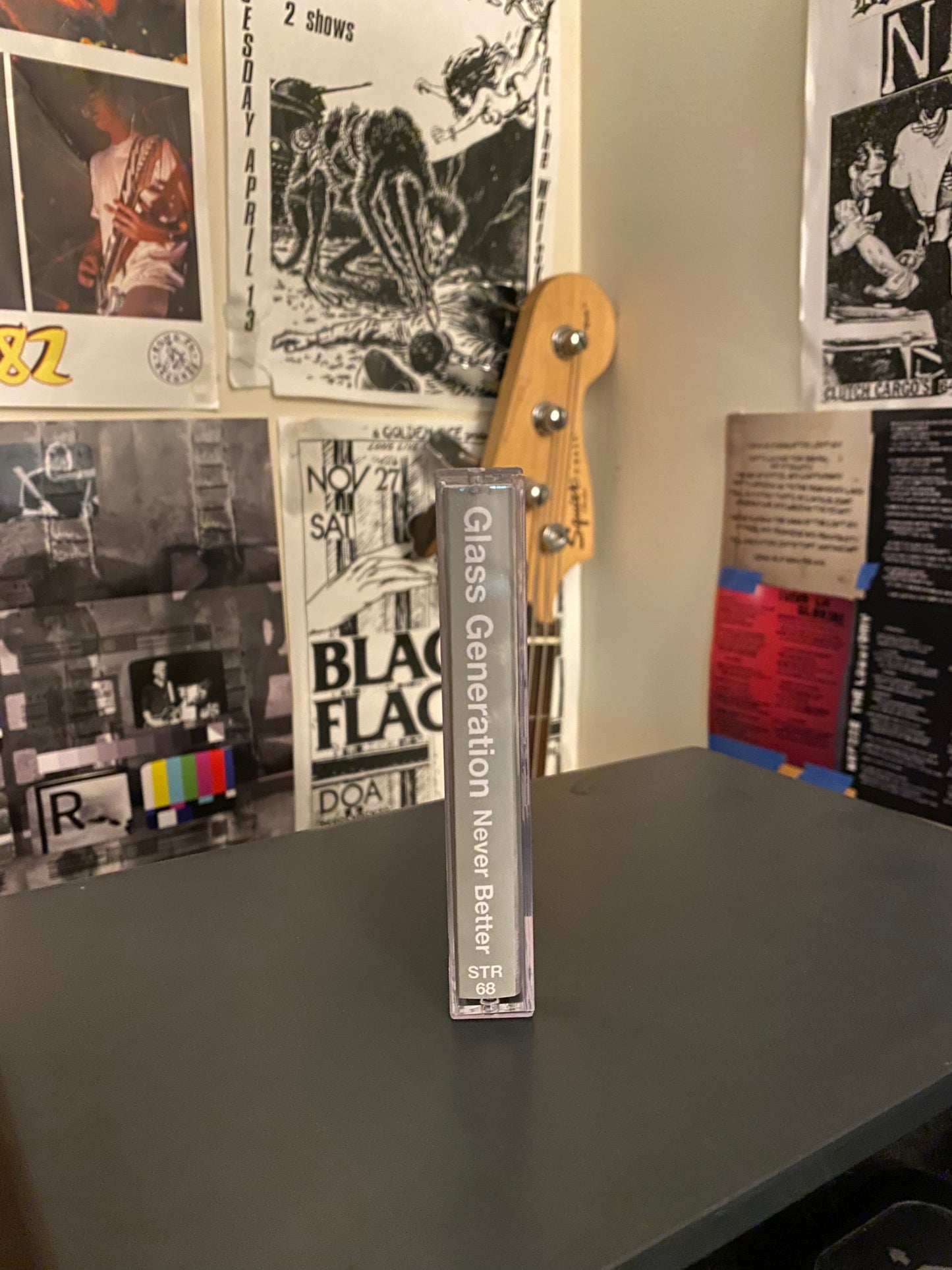 Never Better cassette tape